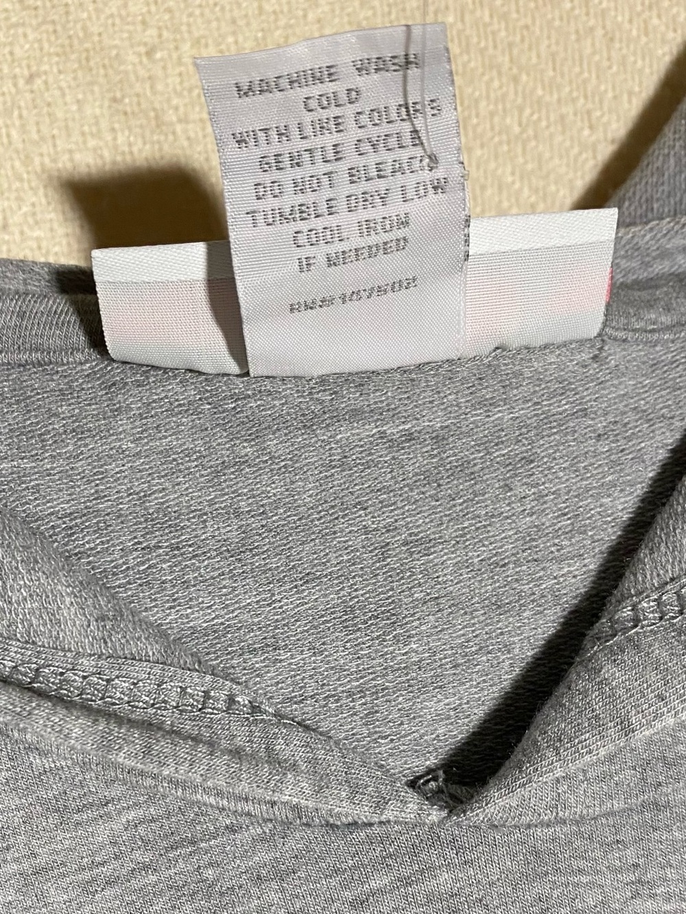 Gray Hooded Sweatshirt Dress with Hip Hop Streetwear Bear Graphic - Picture 5 of 11